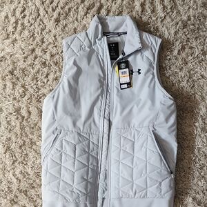 Under Armour Light Gray Quilted Vest